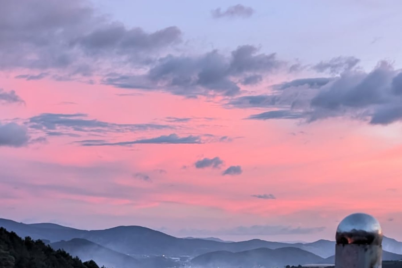 Đà Lạt valley sunset
